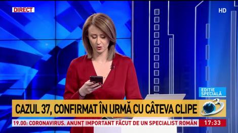 Bărbat de 47 de ani, din București, al 37-lea caz confirmat cu coronavirus