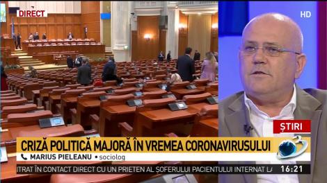 Marius Pieleanu: Nu e de joacă cu acest nenorocit de virus! Clasa politică trebuie să se adune