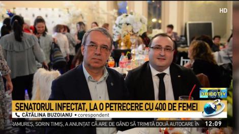 Senatorul PNL Vergil Chiţac, infectat cu coronavirus, a fost la o petrecere cu 400 de persoane