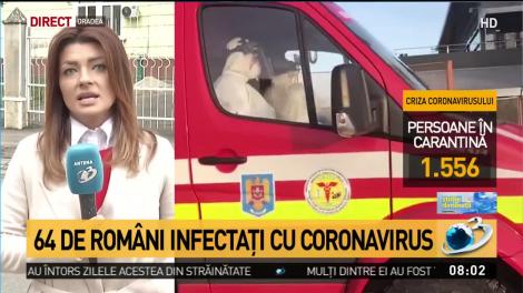 Informație de ultimă oră! 64 de români sunt infectați cu coronavirus