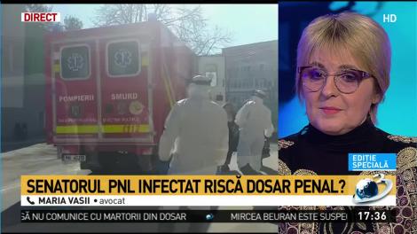Maria Vasii, despre senatorul PNL infectat cu coronavirus