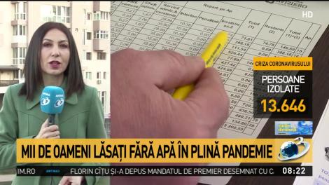 Mii de oameni lăsați fără apă în plină pandemie de coronavirus, în Târgu Jiu