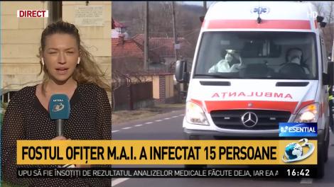 Fostul ofiţer M.A.I., infectat cu COVID-19, a infectat 15 persoane p&acirc;nă acum