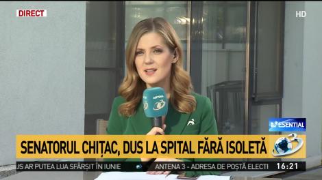 Senatorul Chiţac, dus la spital fără izoletă