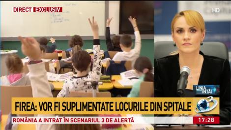 Gabriela Firea, măsuri pentru scenariul trei: Trebuie delimitarea accesului în Capitală