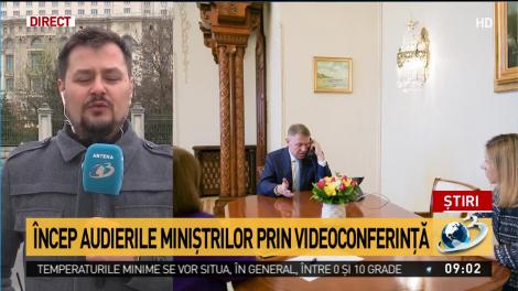 Miniștrii din Guvernul Orban, audiați prin videoconferință, în Parlament! Cine a primit aviz negativ! Violeta Alexandru, acuzații grave!
