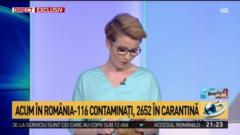 116 cazuri de coronavirus &icirc;n Rom&acirc;nia. Două dintre persoanele infectate, asistente medicale &icirc;n Hunedoara