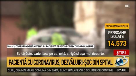 Pacientă cu coronavirus, dezvăluiri șoc din spitalul Victor Babeș din Timișoara
