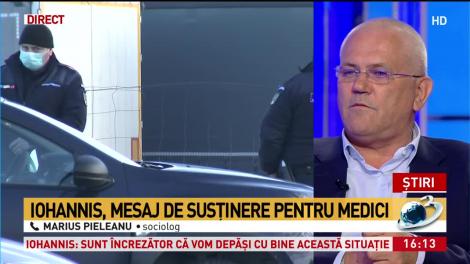 Marius Pieleanu, despre mesajul preşedintelui Iohannis pentru rom&acirc;ni
