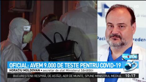 Oficial: Avem 9.000 de teste pentru Covid-19