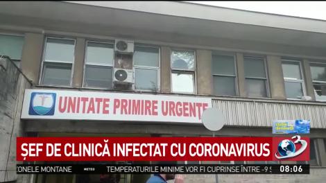 Şef de clincă infectat cu coronavirus