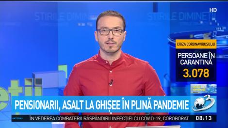 Pensionarii, asalt la ghişee în plină pandemie