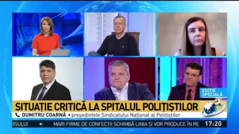 Situație cumplită la Spitalul Gerota! Președintele Sindicatului Național al Polițiștilor: „50% din cei care au fost testați sunt infectați cu COVID-19!” - VIDEO