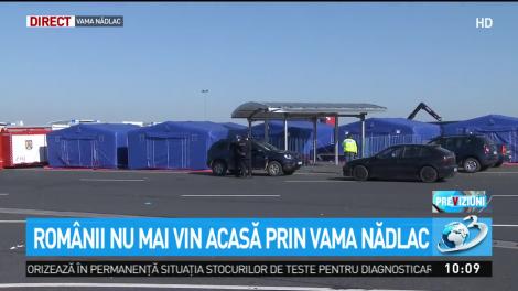 Rom&acirc;nii nu mai vin acasă prin Vama Nădlac