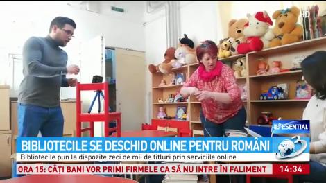 Bibliotecile din Rom&acirc;nia se mută &icirc;n mediul online