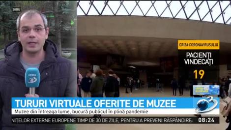 Tururi viruale oferite de peste 60 de muzee