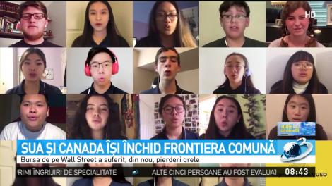 SUA şi Canada îşi închid frontiera comună