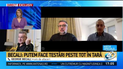 Gigi Becali, gest uriaș în plină epidemie! Oamenii vor putea face teste COVID-19 în clinica privată a afaceristului: „Putem merge și în țară. Rezultatele ies în două ore”