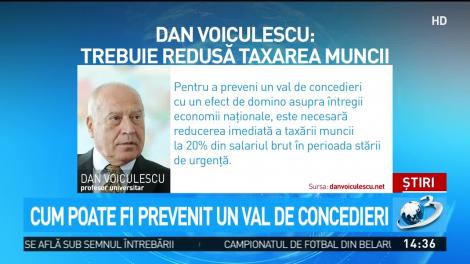 Dan Voiculescu: Trebuie redusă taxarea muncii