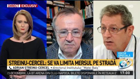 Coronavirus în România, măsuri extreme! Medicul Adrian Streinu-Cercel: "Se va limita mersul pe stradă"