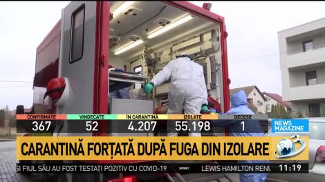 Carantină forțată după fuga din izolare, &icirc;n București