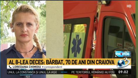 Opt români au murit infectați cu coronavirus. Ultima victimă, un bărbat din Craiova bolnav de diabet