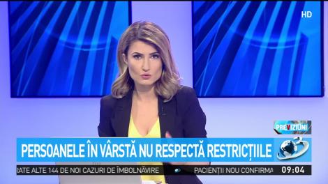 Persoanele în vârstă nu respectă restricţiile de circulaţie în timpul pandemiei de coronavirus