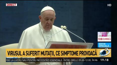 Papa Francisc, rugăciune la Vatican pentru întreaga omenire în vremea pandemiei de coronavirus