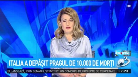 Italia a depăşit pragul de 10.000 de morţi