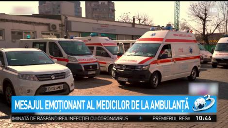 Dacă noi nu îi ajutăm, cine ne mai salvează? Medicii de pe ambulanțe, cu mâinile goale în fața coronavirusului: „Ne e frică pentru copiii noștri”