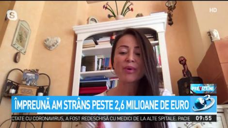 &Icirc;mpreună am str&acirc;ns peste 2,6 milioane de euro