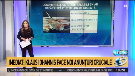 Documentele care sunt valabile chiar dacă expiră pe perioada de urgenţă