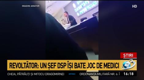 Nu, nu ne facem bine! Momentul în care șeful DSP își bate joc de medici: ”Nu gândești! Asta e ținută și morală pentru un chirurg?”