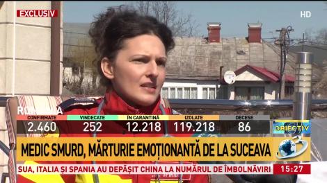 Mărturisirile cutremurătoare ale unui medic SMURD în Suceava: ”Am avut și rude printre pacienți, una dintre ele a murit. Încercă să-mi fac datoria!”