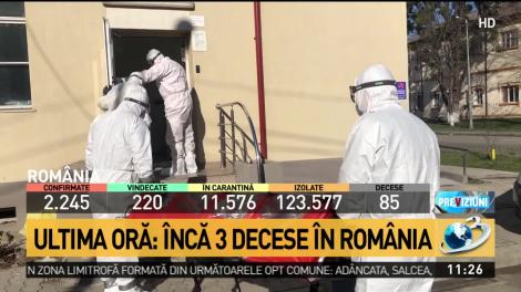 Numărul deceselor provocate de coronavirus &icirc;n Rom&acirc;nia a ajuns la 85