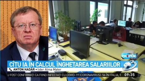 Florin Cîţu ia în calcul îngheţarea salariilor