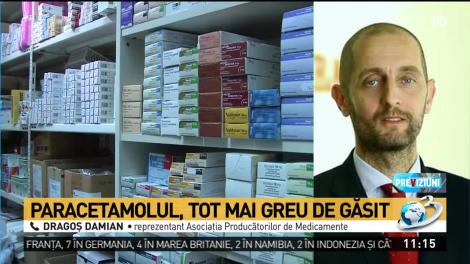Paracetamolul, tot mai greu de găsit