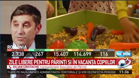 Părinții vor primi zile libere și &icirc;n timpul vacanțelor școlare, &icirc;n perioada stării de urgență