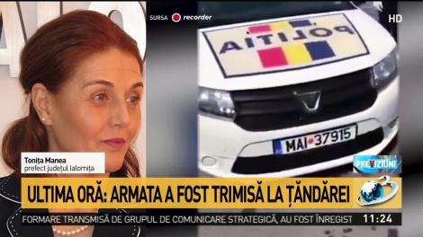 Ultimă oră: Armata a fost trimisă la Țăndărei, să îi verifice pe cei izolați la domiciliu