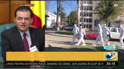 Ludovic Orban: Vârful pandemiei în România va fi atins după Paște