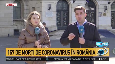 Numărul deceselor cauzate de coronavirus a ajuns la 157. Ultimul caz, o femeie de 70 de ani din Iași