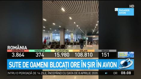Sute de oameni, blocați ore în șir pe Otopeni:”Suntem închiși, nimeni nu știe ce proceduri trebuie să fie îndeplinite!”