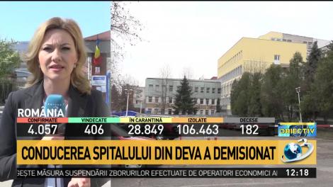 Spitalul din Deva rămas &rdquo;&icirc;n aer&rdquo; &icirc;n plină pandemie. Toată conducerea a demisionat