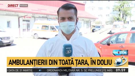 Ambulanţierii din toată ţara sunt în doliu, după ce un coleg de al lor din Suceava care a murit infectat cu COVID-19