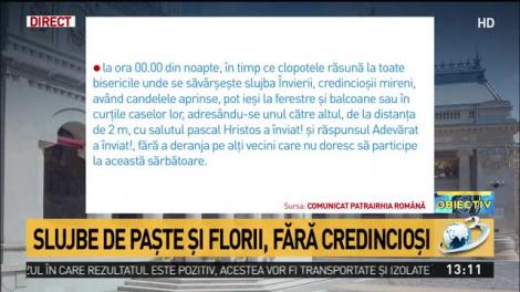 Cum se va desfășura Paștele &icirc;n starea de urgență: Spovedania la domiciliu, Lumina, &icirc;n fața locuinței