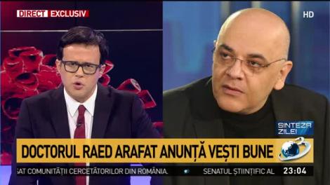 Raed Arafat: "E posibil ca după Paște să mai relaxăm măsurile. Va trebui să învățăm să trăim cu acest virus"