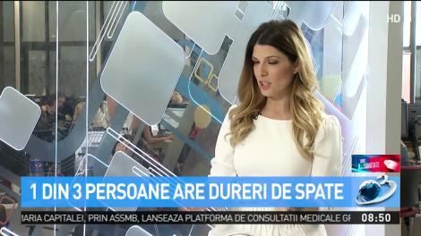 Sfat de sănătate. Prevenţia durerilor de spate