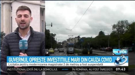 Guvernul opreşte investiţiile mari din cauza Covid