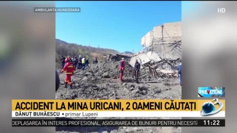 Accident la mina Uricani. Doi oameni sunt căutaţi