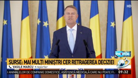 Măsurile anunțate marți seară ar putea fi retrase, astăzi! Scandal uriaș între Iohannis și Marcel Vela, din cauza ordinului dat de ministru